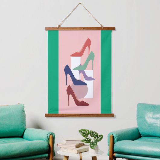 Hakken Hangend Wandkleed (Woonkamer)
