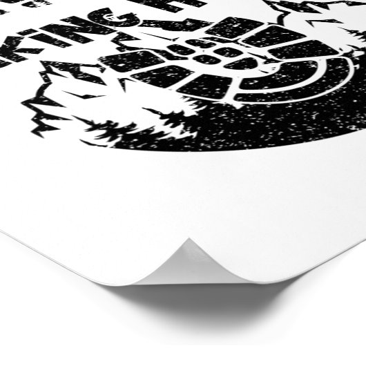 hakken in de paardensportskie poster (Hoek)