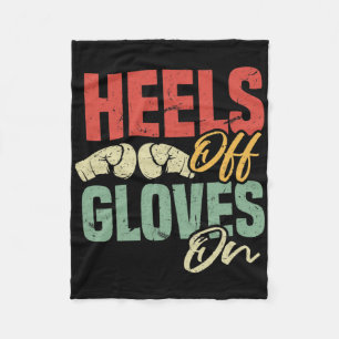 Hakken Uit Handschoenen Aan Zelfverdediging Kickbo Fleece Deken