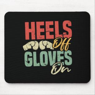 Hakken Uit Handschoenen Aan Zelfverdediging Kickbo Muismat