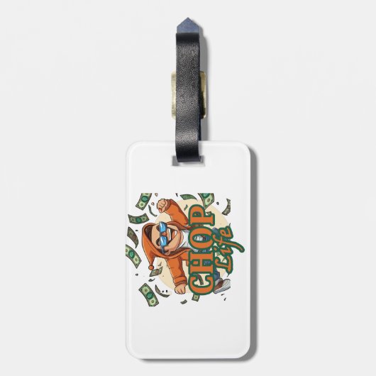 Haklevensduur Bagagelabel (Achterkant verticaal)