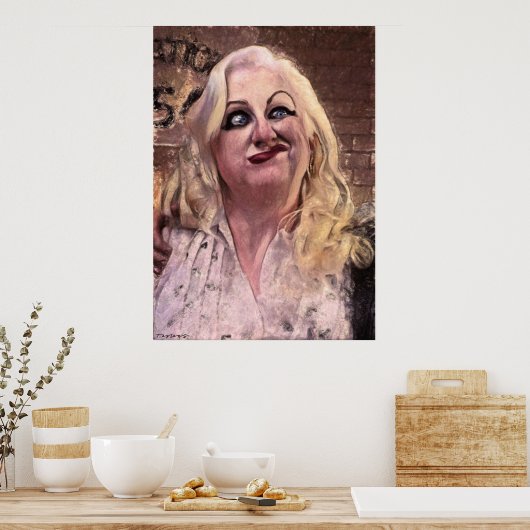 hakmes poster (Keuken)