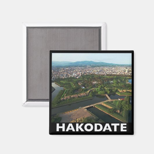 Hakodate Hakkaido Japan Magnet (Voorkant / Achterkant)