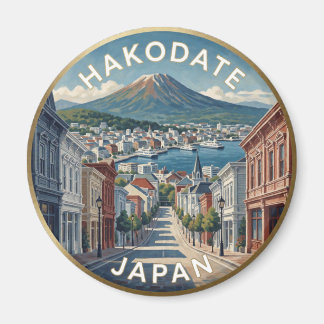 Hakodate Japan Motomachi Travel Magneet