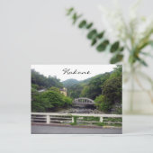 hakone-brug briefkaart (Staand voorkant)
