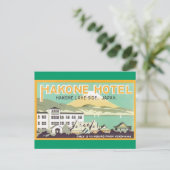 Hakone Hotel Japan Briefkaart (Staand voorkant)