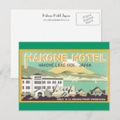 Hakone Hotel Japan Briefkaart (Voorkant / Achterkant)