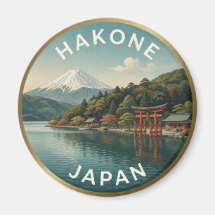 Hakone Japan Meer Ashi Reizen Magneet