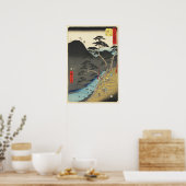 Hakone, Japan: Oude Utagawa-houtsnede Poster (Keuken)