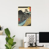 Hakone, Japan: Oude Utagawa-houtsnede Poster (Thuiskantoor)