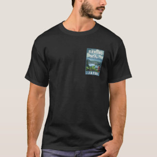 Hakone Japan Reisposter T-shirt