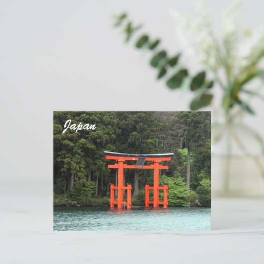 hakone torii briefkaart (Staand voorkant)