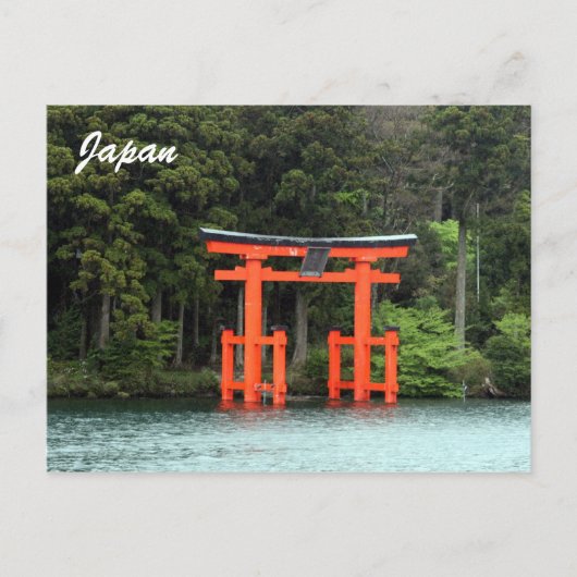 hakone torii briefkaart (Voorkant)