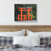 hakone torii canvas afdruk (Insitu (Slaapkamer))