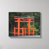 hakone torii canvas afdruk (Voorkant)