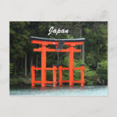 hakone torii japan briefkaart (Voorkant)