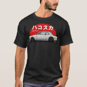 Hakosuka skyline GTR Japanse racecar KPGC10 auto T-shirt (Voorkant)