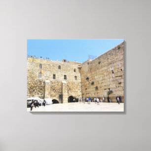 HaKotel - De Westerne muur Canvas Afdruk