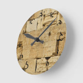 HaKotel - de Westerne muur - het Manuscript van de Ronde Klok (Hoek)