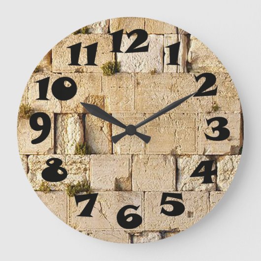 HaKotel - De Westernste muur Grote Klok (Voorkant)