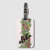 Haku Lei Aloha Hawaii Bag Tags Bagagelabel (Voorkant (verticaal))