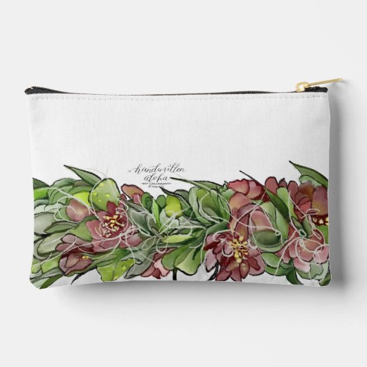 Haku Lei Aloha Pouch Etui (Achterkant)