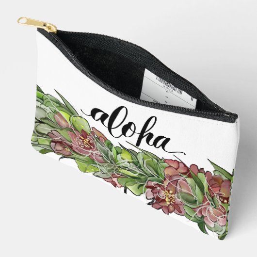 Haku Lei Aloha Pouch Etui (Open)