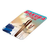 Hakuba Japanse reisposter. Magneet (Linkerzijde)