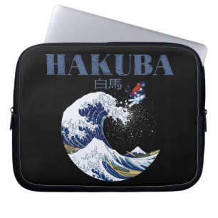 HAKUBA Ski,  Japanse Kunst Laptop Sleeve