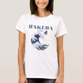 HAKUBA Ski,  Japanse Kunst T-shirt (Voorkant)