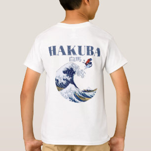 HAKUBA Ski,  Japanse Kunst T-shirt