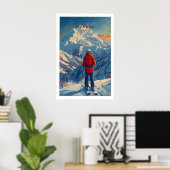 Hakuba Ski Poster 1 (Thuiskantoor)