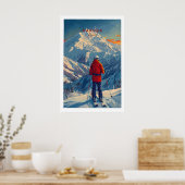 Hakuba Ski Poster 1 (Keuken)