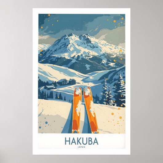 Hakuba Ski Print - Japan 1 (Voorkant)