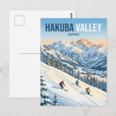 Hakuba Valley Skigebied Japan Briefkaart (Voorkant / Achterkant)