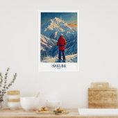 Hakuba-wandkunstdruk Japan 1 Poster (Keuken)