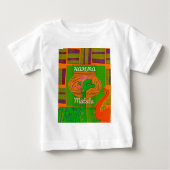 Hakuna Giraffe Art Print (Voorkant)