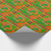 Hakuna Giraffe Art Print Cadeaupapier (Hoek)