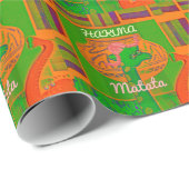 Hakuna Giraffe Art Print Cadeaupapier (Rol Hoek)