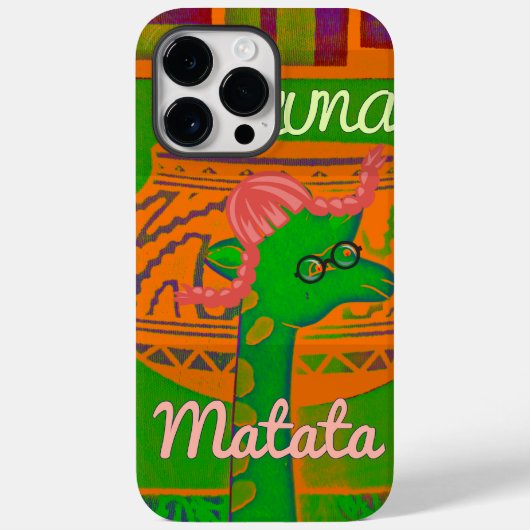 Hakuna Giraffe Art Print Case-Mate iPhone Case (Achterkant)