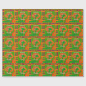 Hakuna Giraffe Kunstprint Cadeaupapier (Vlak)