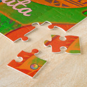 Hakuna Giraffe Kunstprint Legpuzzel (Zijkant)