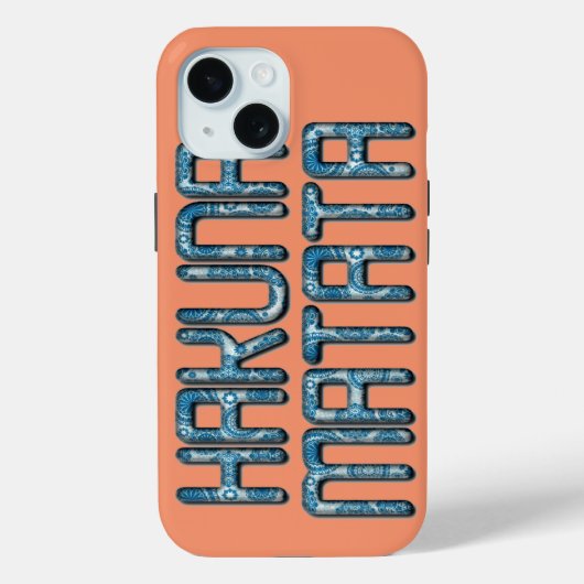 Hakuna Matata 3D Art Print Case-Mate iPhone Case (Achterkant)