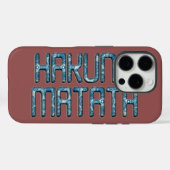 Hakuna Matata 3D Art Print Case-Mate iPhone Case (Achterkant (horizontaal))