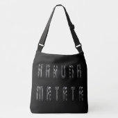 Hakuna Matata 3D Art Print Crossbody Tas (Voorkant)