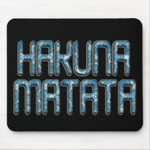 Hakuna Matata 3D Art Print Muismat