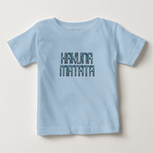Hakuna Matata 3D-kunstprint (Voorkant)