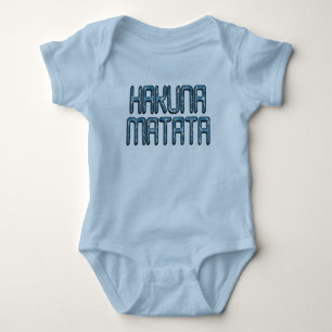 Hakuna Matata 3D Kunstprint Romper