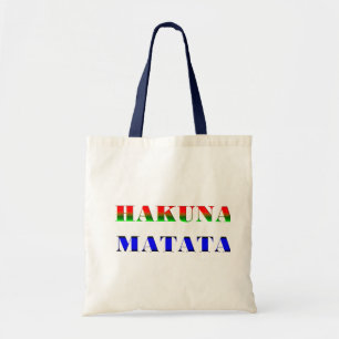 Hakuna Matata/African Phrase for "No Worries" Gift Tote Bag