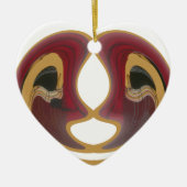 Hakuna Matata African Tratidional Tribe Afbeelding Keramisch Ornament (Voorkant)